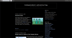 Desktop Screenshot of indieventure.blogspot.com