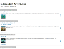Tablet Screenshot of indieventure.blogspot.com
