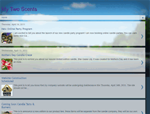 Tablet Screenshot of my2scentsworth.blogspot.com