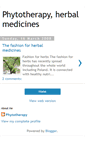 Mobile Screenshot of phytotherapy-herbs.blogspot.com