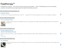 Tablet Screenshot of foodtherapy.blogspot.com