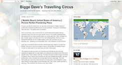 Desktop Screenshot of biggedavestravellingcircus.blogspot.com