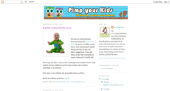 Desktop Screenshot of pimpyourkids.blogspot.com