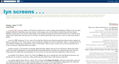 Desktop Screenshot of lynscreens.blogspot.com