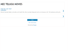 Tablet Screenshot of meetelugumoviesrs.blogspot.com