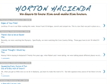 Tablet Screenshot of hortonhacienda.blogspot.com