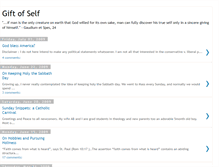 Tablet Screenshot of giftofself.blogspot.com