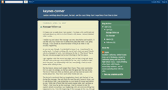 Desktop Screenshot of kaynescorner.blogspot.com