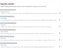 Tablet Screenshot of kaynescorner.blogspot.com