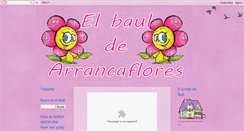 Desktop Screenshot of elbauldearrancaflores.blogspot.com