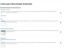 Tablet Screenshot of linksparadownloadsgratuitos.blogspot.com