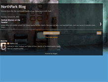 Tablet Screenshot of northparkblog.blogspot.com