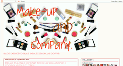 Desktop Screenshot of makeupandcompany.blogspot.com