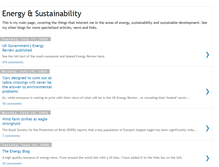 Tablet Screenshot of energysustainability.blogspot.com