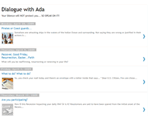 Tablet Screenshot of dialoguewithada.blogspot.com