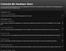 Tablet Screenshot of chisholm-minnesota.blogspot.com