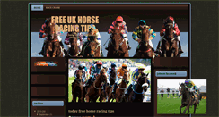 Desktop Screenshot of freeukhorseracingtips.blogspot.com