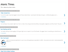 Tablet Screenshot of aionictimes.blogspot.com