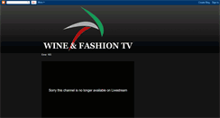 Desktop Screenshot of palinsestowinefashiontvmagazine.blogspot.com