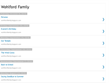 Tablet Screenshot of jamwohlford.blogspot.com