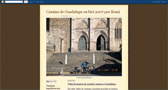 Desktop Screenshot of caminodeguadalupeenbici-rossi.blogspot.com