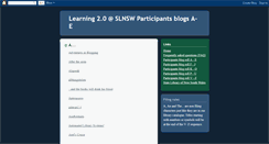 Desktop Screenshot of learning2slnswa-e.blogspot.com