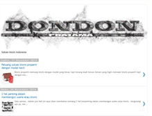 Tablet Screenshot of dondonpratama.blogspot.com