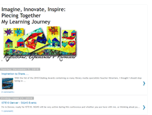 Tablet Screenshot of imagineinnovateinspire.blogspot.com