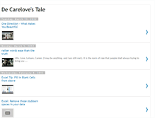 Tablet Screenshot of decarelove.blogspot.com