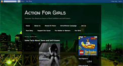 Desktop Screenshot of action4girls.blogspot.com
