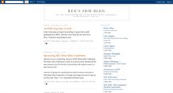 Desktop Screenshot of ben-sdm-blog.blogspot.com