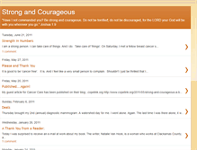 Tablet Screenshot of iamstrongandcourageous.blogspot.com