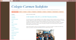 Desktop Screenshot of colegiocarmensedofeito.blogspot.com