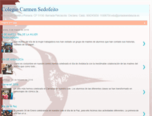 Tablet Screenshot of colegiocarmensedofeito.blogspot.com