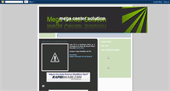 Desktop Screenshot of megacentersolution.blogspot.com