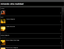 Tablet Screenshot of mirandootrarealidad.blogspot.com