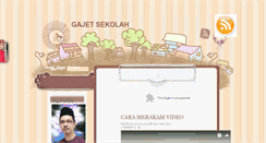 Desktop Screenshot of gajetsekolah.blogspot.com