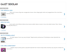 Tablet Screenshot of gajetsekolah.blogspot.com