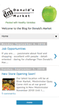 Mobile Screenshot of donaldsmarket.blogspot.com