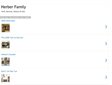 Tablet Screenshot of herberfamily.blogspot.com