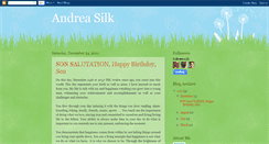 Desktop Screenshot of andreasilk.blogspot.com