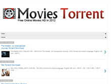 Tablet Screenshot of moviestorrent2012.blogspot.com