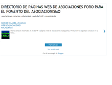 Tablet Screenshot of fomentoasociacionismo2.blogspot.com