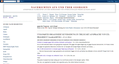 Desktop Screenshot of georgien-nachrichten.blogspot.com