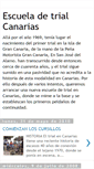 Mobile Screenshot of escueladetrialcanarias.blogspot.com