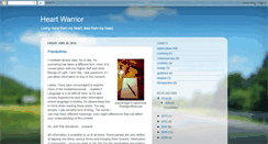 Desktop Screenshot of heart-warrior.blogspot.com