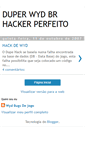 Mobile Screenshot of duperwydbrhackerperfeito.blogspot.com
