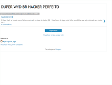 Tablet Screenshot of duperwydbrhackerperfeito.blogspot.com