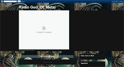 Desktop Screenshot of god-radiogold.blogspot.com