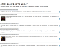 Tablet Screenshot of mikesbookandmoviecorner.blogspot.com